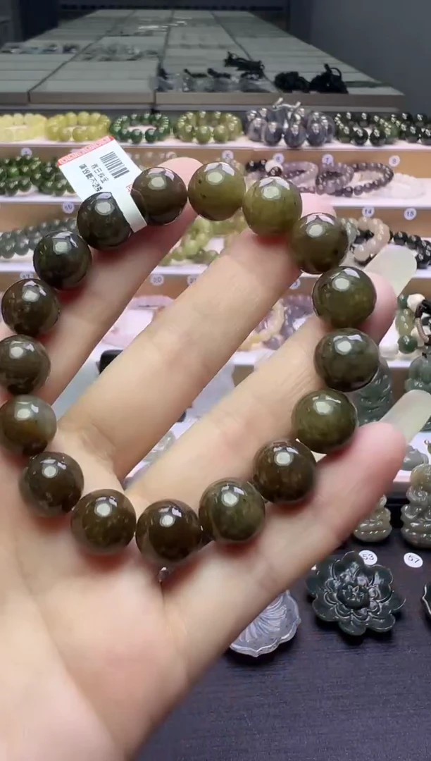 未镶嵌手串和田玉170号链接卡12mm