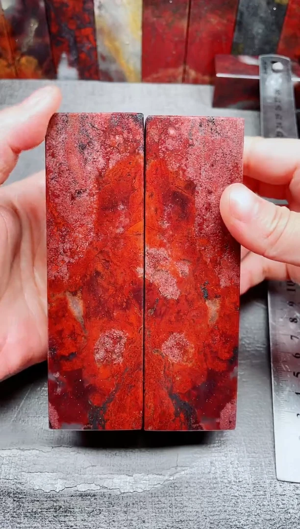 玉桂林鸡血玉素章对章19