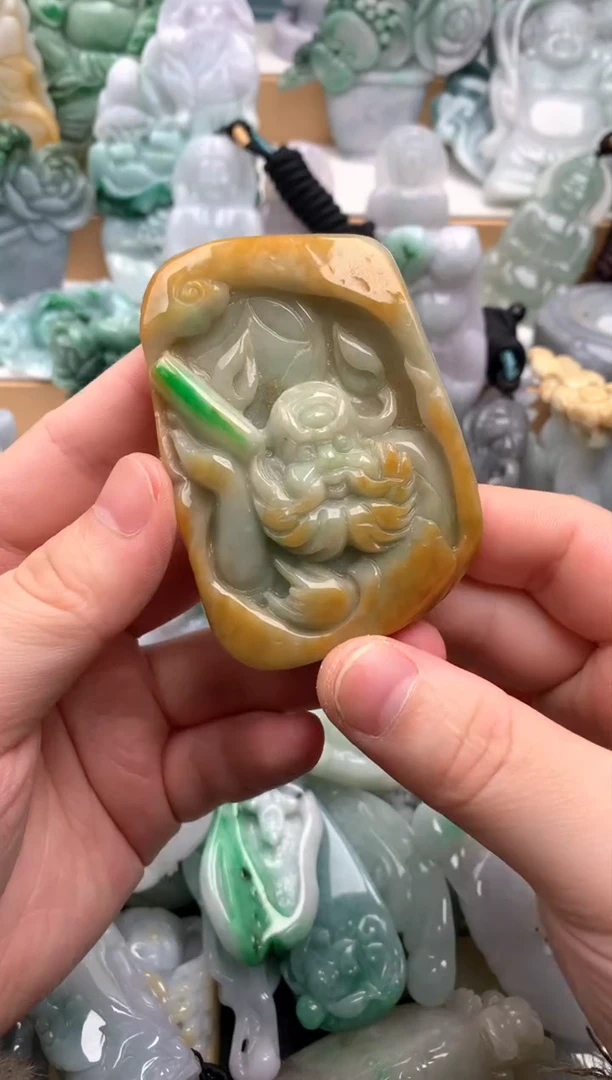 吊坠(不含链)未镶嵌翡翠1