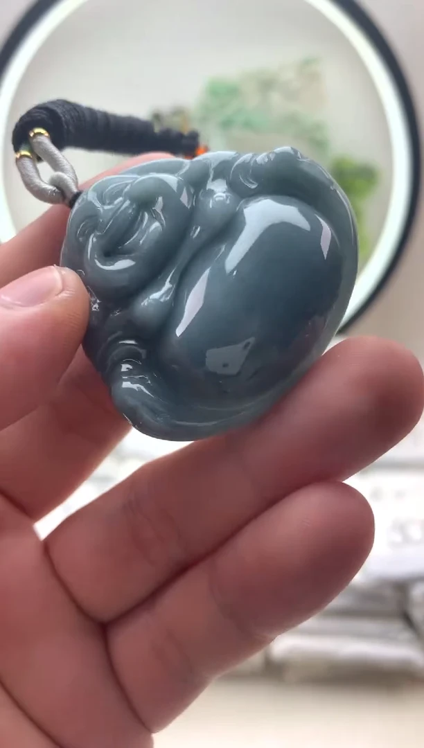 颈饰未镶嵌翡翠佛公