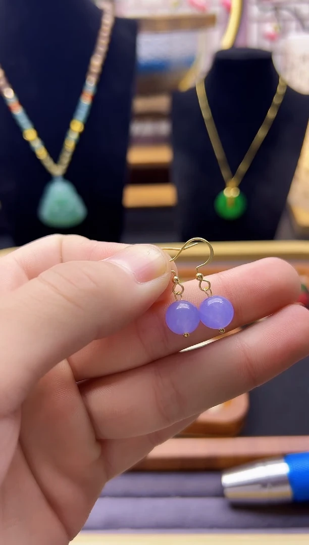 【闪购商品】翡翠颈饰14K金镶嵌E261