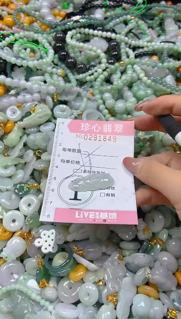 翡翠未镶嵌颈饰闪购0291849多样性发其一
