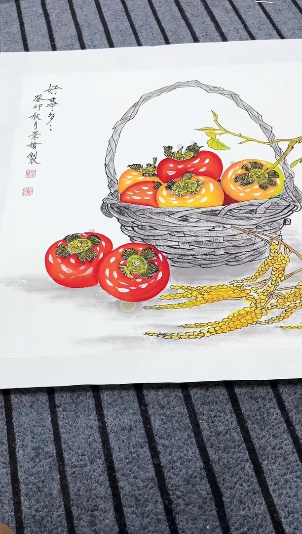 精品国画花鸟作品