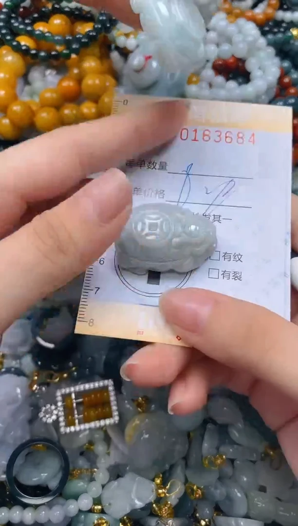 翡翠未镶嵌颈饰闪购0163684多样性发其一