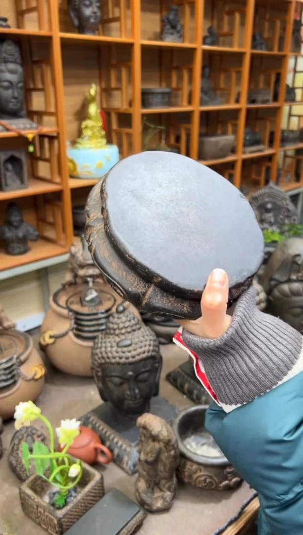 陶土【火山泥】金箍坛底座