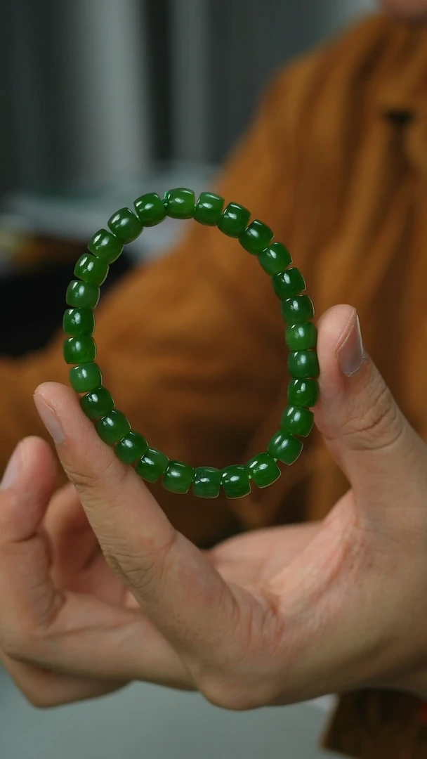 【闪购商品】和田玉手串未镶嵌33号-8mm手串/GG/1