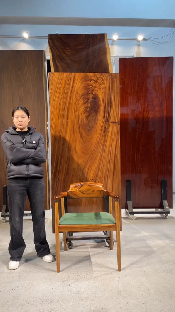 木（非红木类）胡桃木椅子莫克