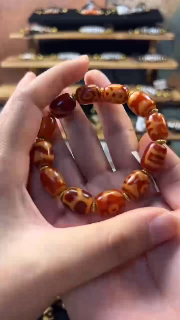 玛瑙/玉髓颈饰合金130（微瑕随机发货）