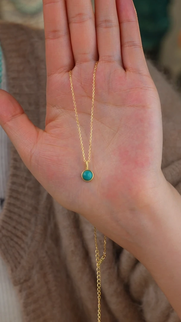 【闪购商品】绿松石吊坠(不含链)合金1