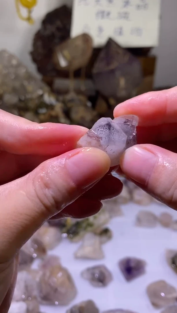 未镶嵌珠宝半成品水晶13号四川超七花园水晶