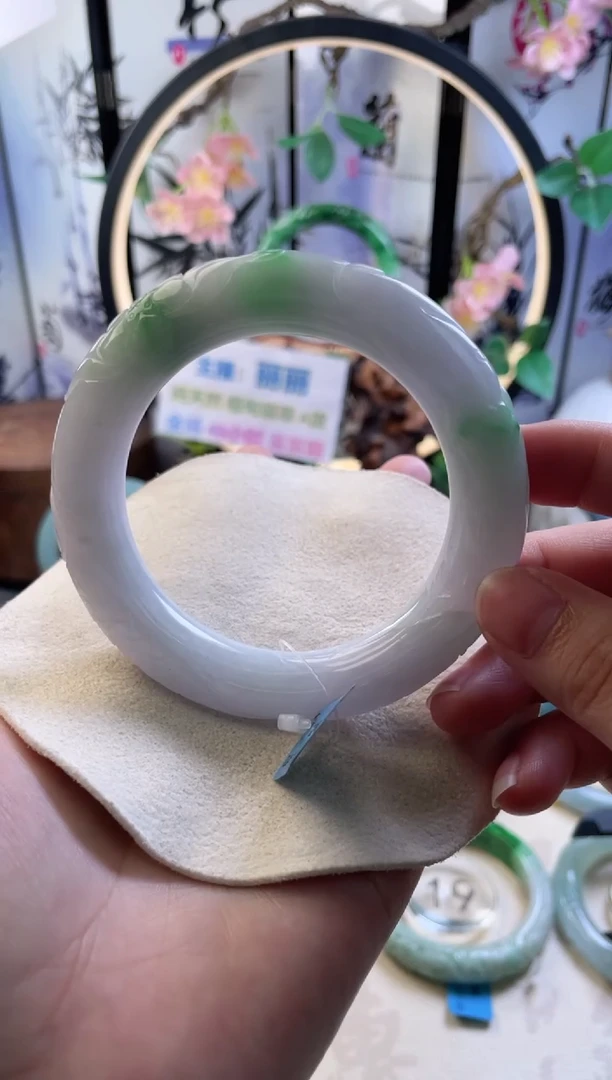 未镶嵌手镯翡翠10  翡翠手镯 57