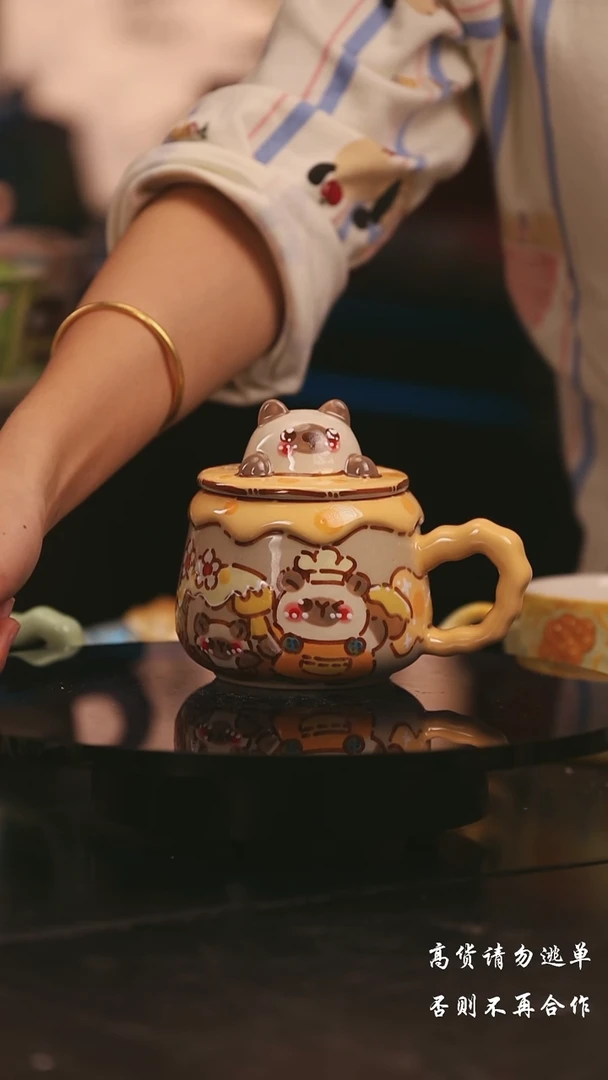 陶瓷景德镇可爱设计师款陶瓷
