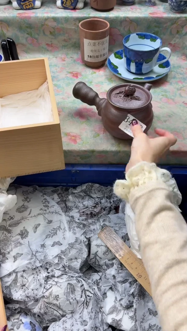 瓷片秋**痕       B448*