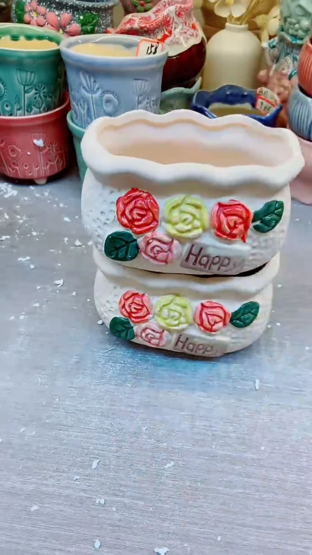 @@陶瓷多肉花盆48