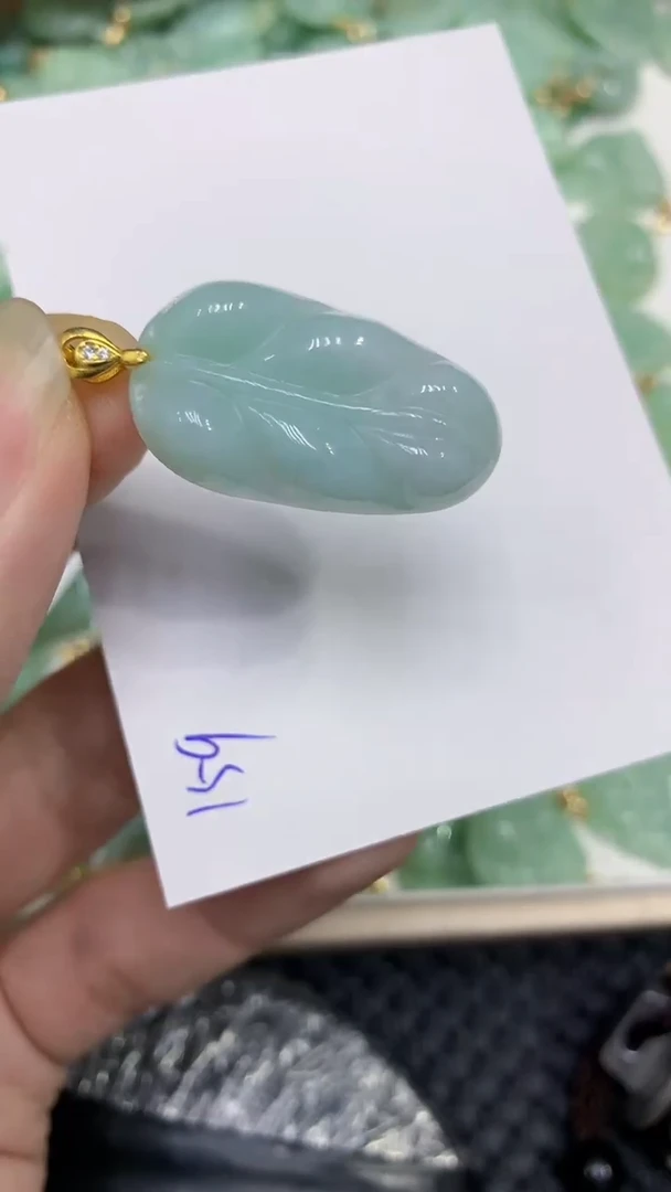 颈饰未镶嵌翡翠缅甸A货翡翠
