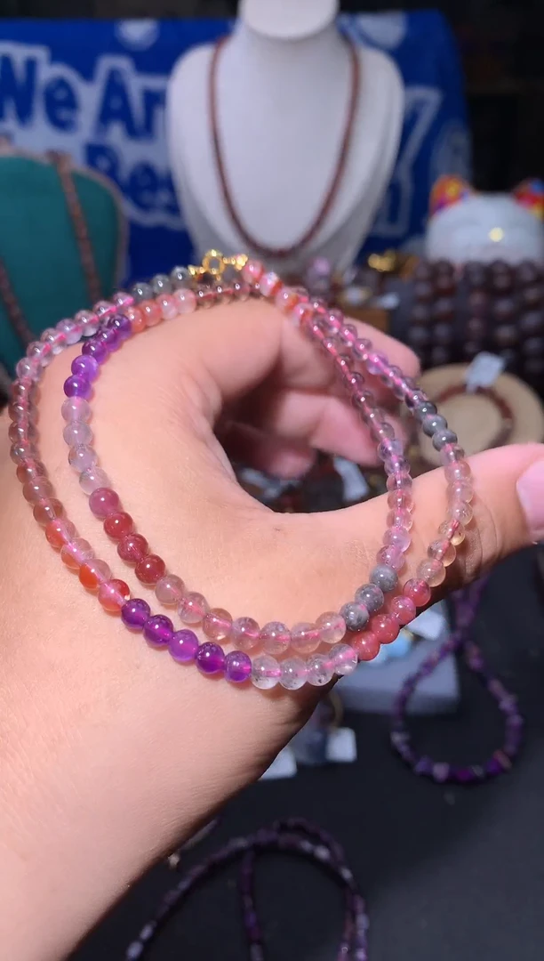 未镶嵌珠宝半成品水晶极光多宝万能链