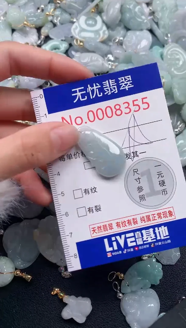 颈饰未镶嵌翡翠8355