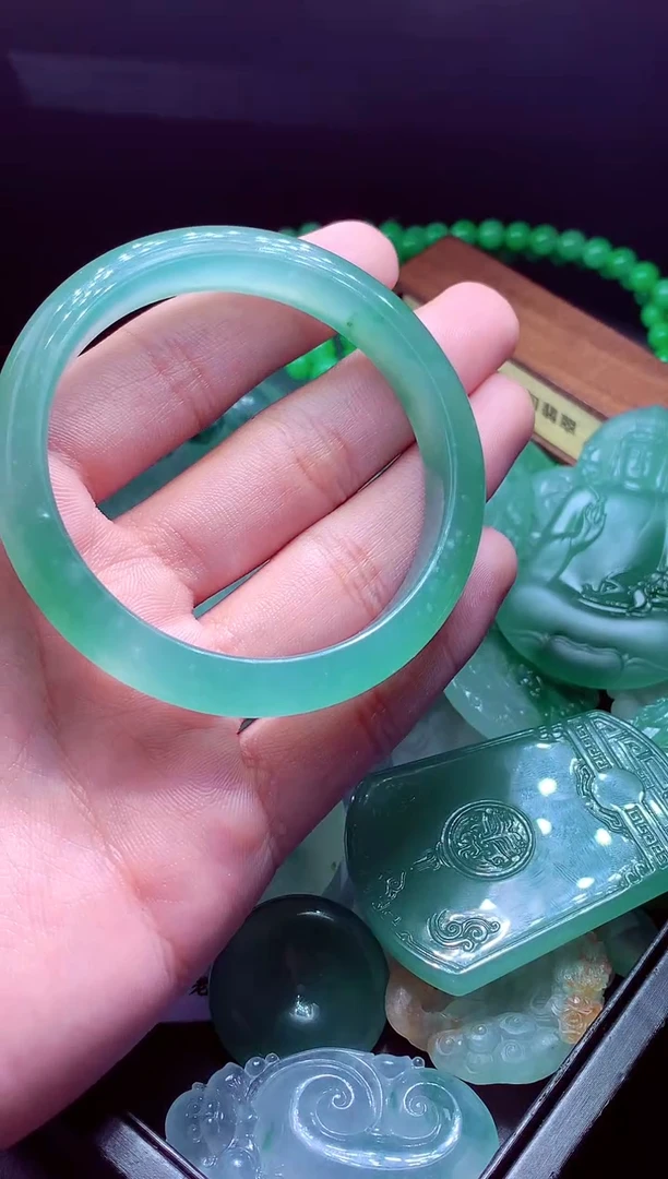 未镶嵌定制翡翠庞**#翡翠毛货定制