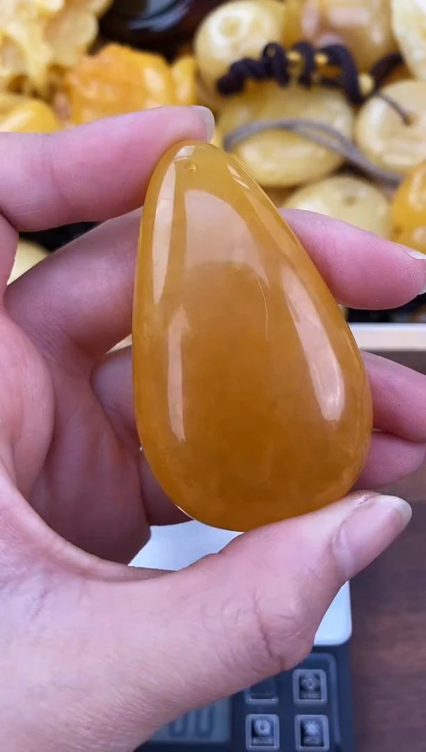 裸石琥珀未镶嵌天然琥珀蜜蜡