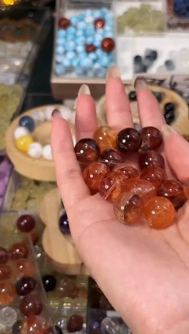 【闪购商品】水晶手串未镶嵌C94胶花卡15单珠