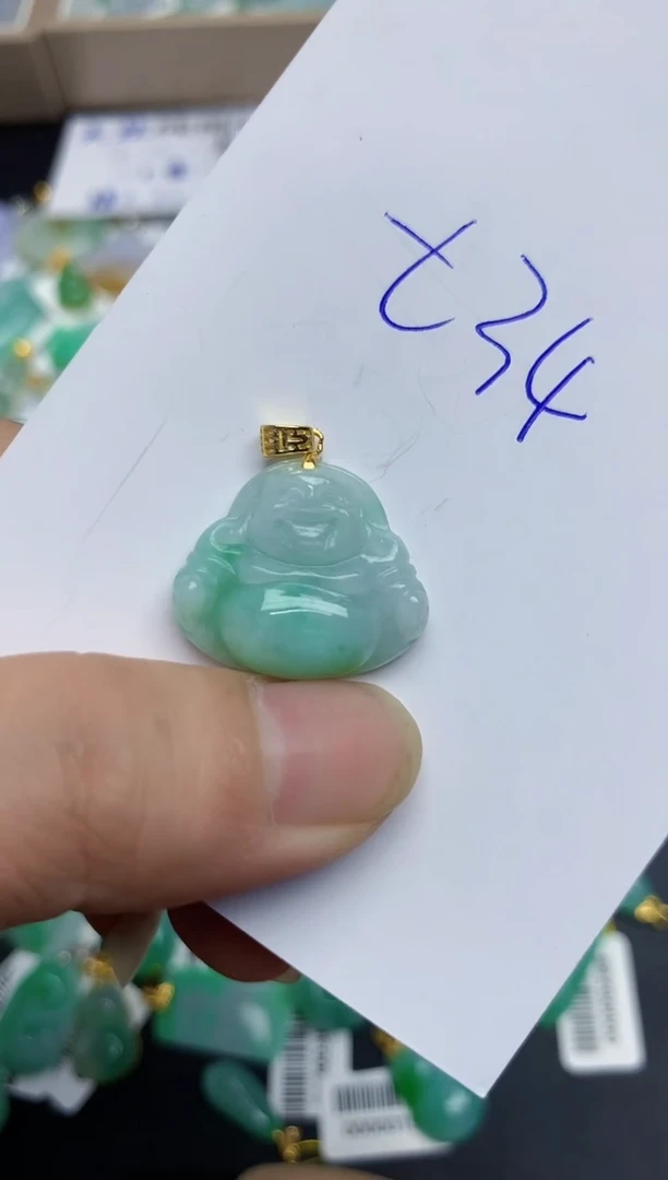 翡翠未镶嵌颈饰11111111