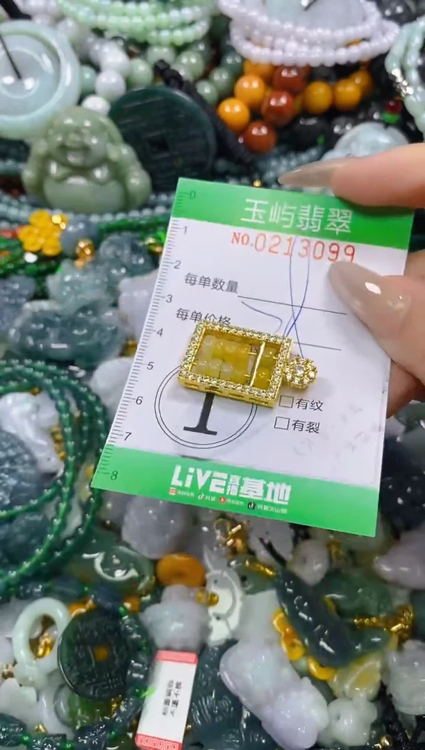 颈饰未镶嵌翡翠闪购0213099