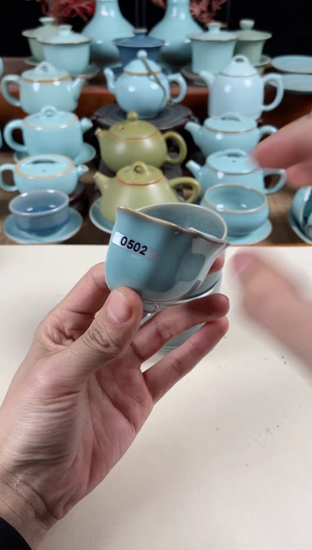 【闪购商品】其他502香灰胎碎片汝瓷原矿釉