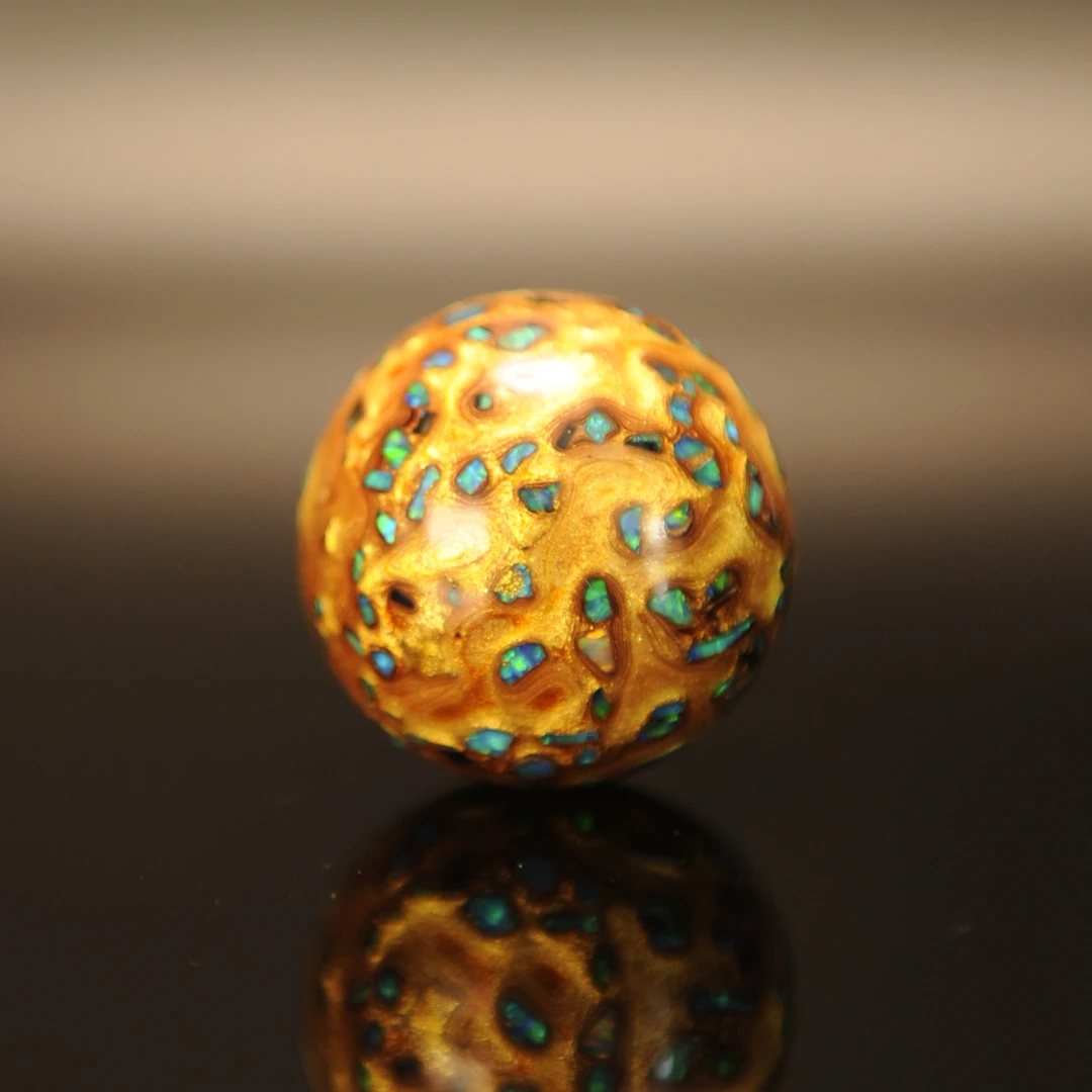 晕金工艺2.0大珠子漆珠大漆珠子非遗