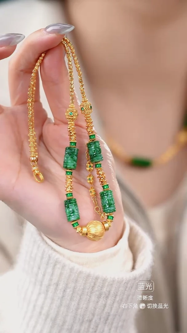 颈饰未镶嵌翡翠项链31