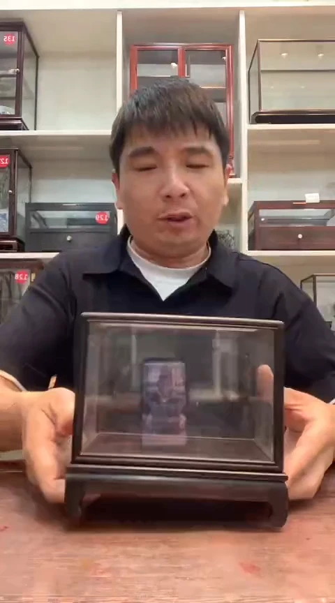 东非黑黄檀（紫光檀）玻璃罩316