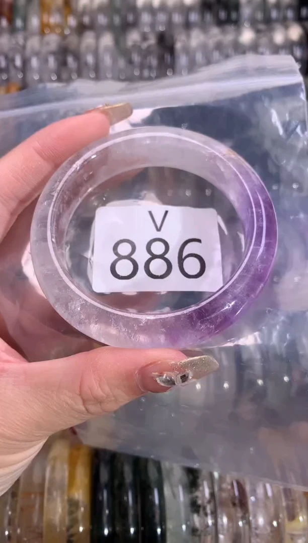 【闪购商品】水晶水晶手镯未镶嵌886-55