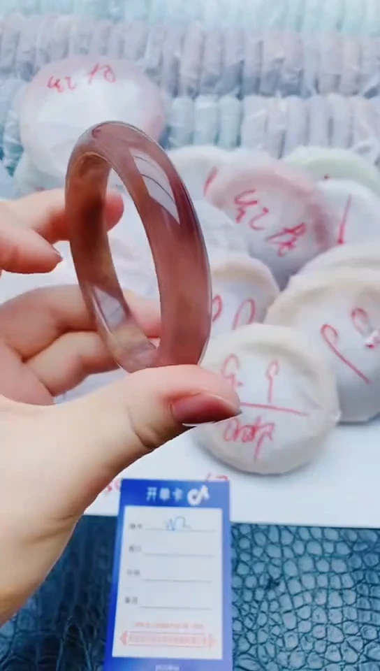 未镶嵌手镯石英质玉w2+57-58