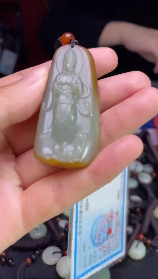 未镶嵌和田玉挂件1