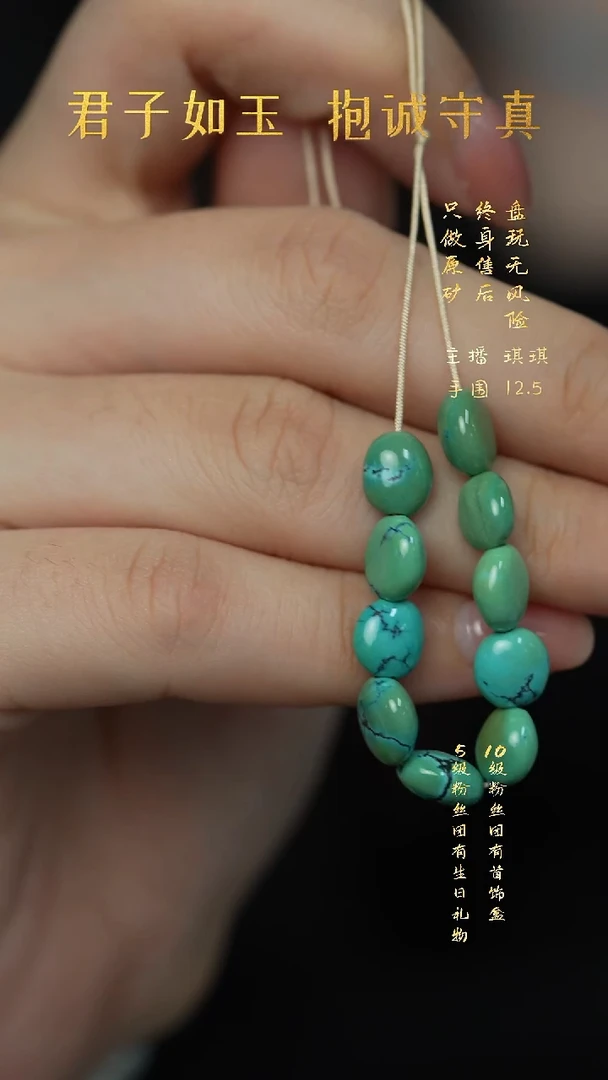 未镶嵌绿松石F19（多样性发一件）散珠