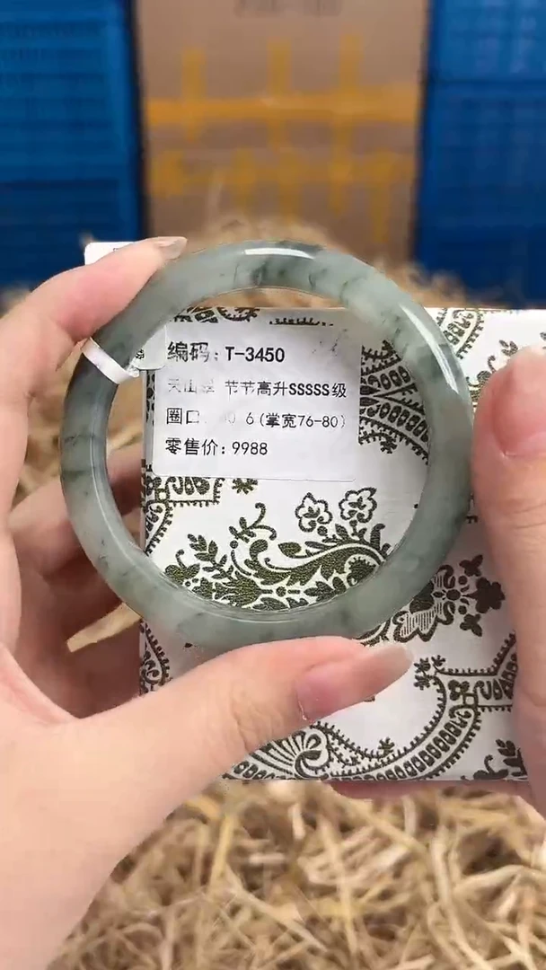 未镶嵌手镯石英质玉T-3450