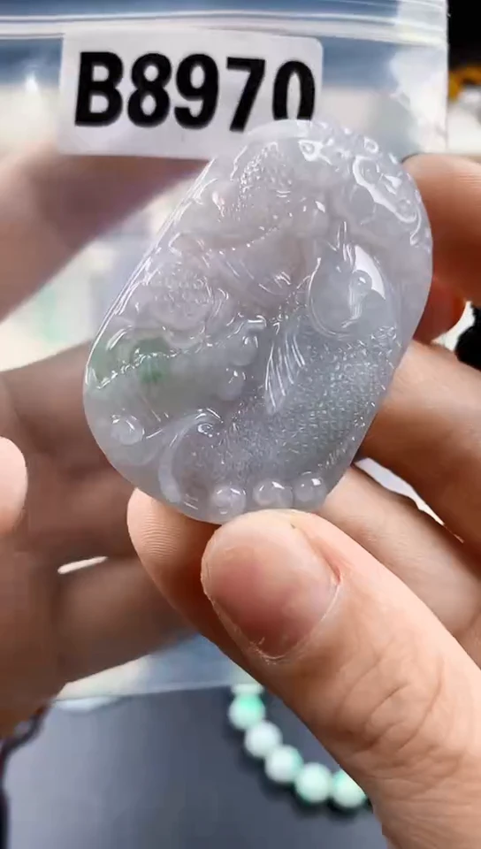 颈饰未镶嵌翡翠天然翡翠吊坠挂件