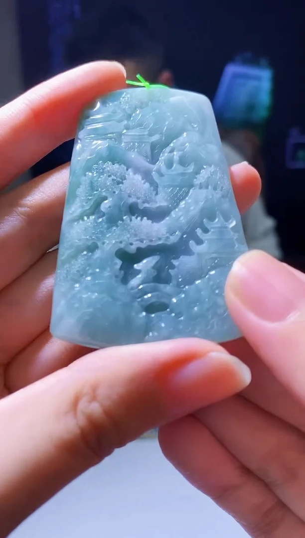 翡翠未镶嵌颈饰M-@@ZXZR70811