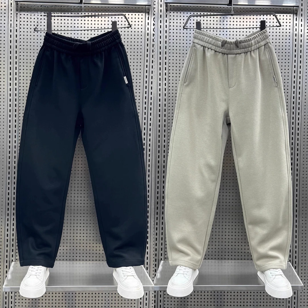 仓石一树潮牌直筒运动卫裤2025秋冬季新款休闲裤男痞帅慵懒风男装