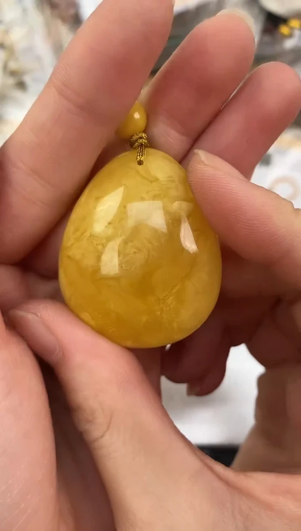 裸石琥珀未镶嵌天然琥珀蜜蜡