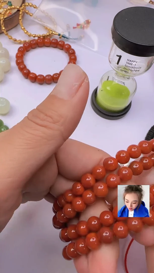 【闪购商品】南红玛瑙手串未镶嵌南红玛瑙长串