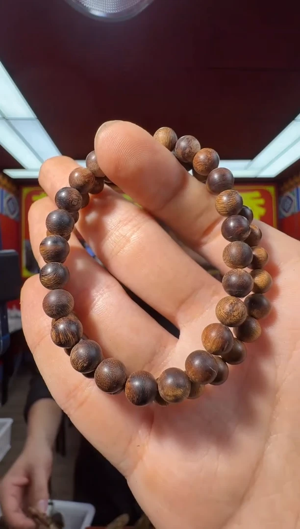 沉香手串e65越南红土多样性发一
