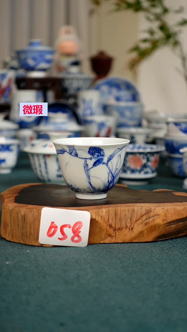 茶杯058全手工手绘茶器