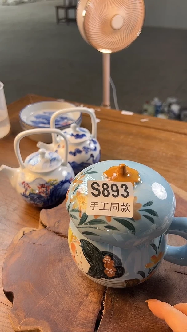 杯子S893老陶泥杯子一只