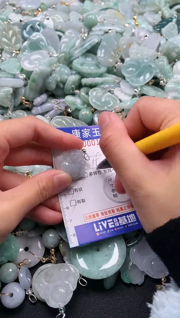 颈饰未镶嵌翡翠1405