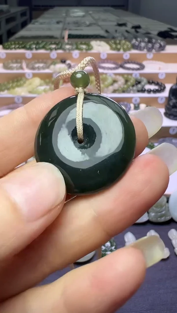 颈饰未镶嵌和田玉129号链接卡30*6+mm