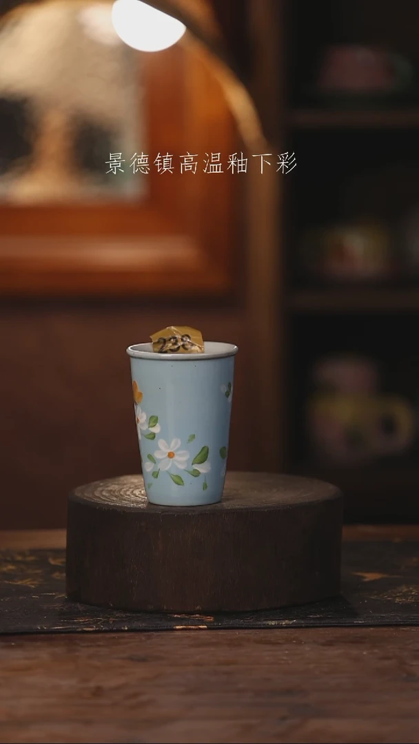 陶瓷景德镇高温釉下手绘陶瓷238