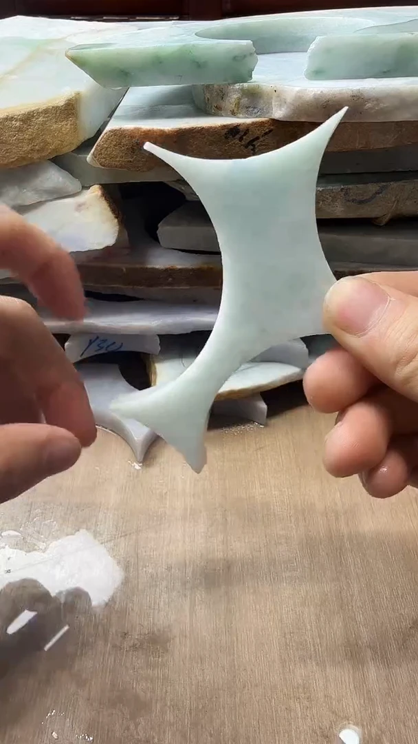 裸石翡翠天然翡翠A货花605