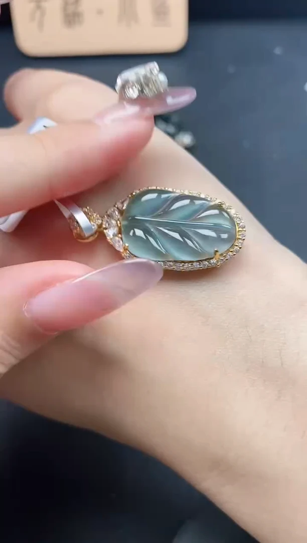 翡翠戒指银S925镶嵌51511