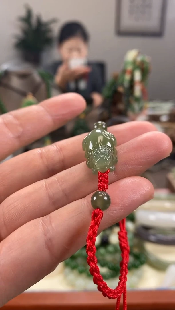 【闪购商品】和田玉颈饰未镶嵌貔貅手绳