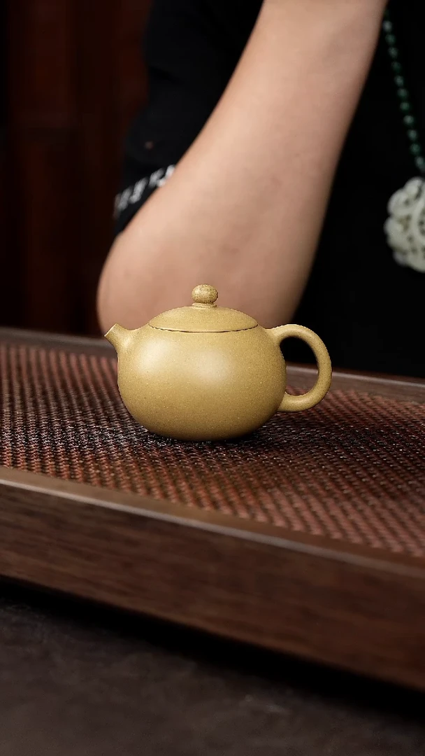 茶壶紫砂黄金段西施